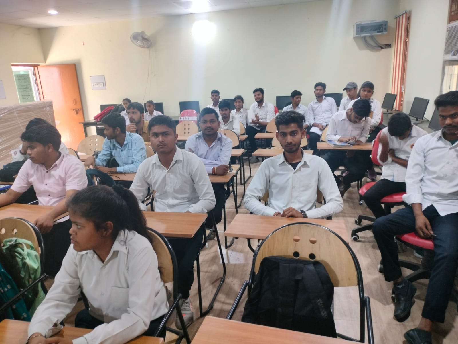 Campus placement drive conducted by Taxtron Technologies Pvt. Ltd. On 25.04.2023