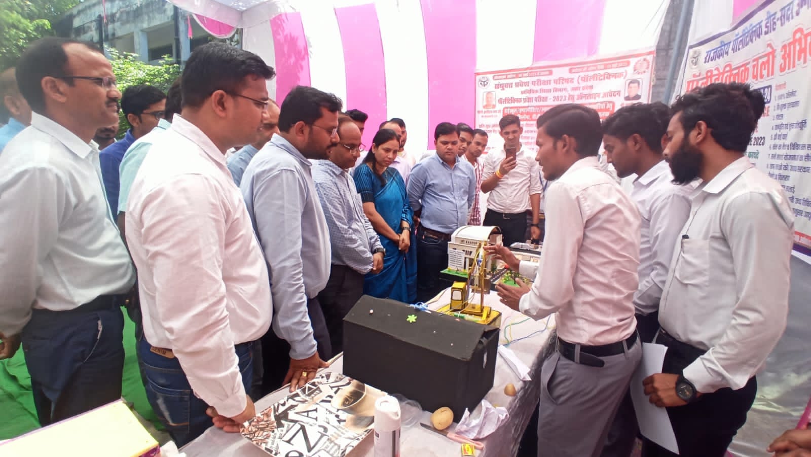 Science & Engineering Exhibition conducted at Govt. Polytechnic Unnao on 28.04.2023
